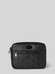 Handtasche mit Label-Applikation Modell 'REPORTER' von Lacoste Schwarz - 6