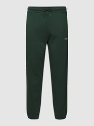 Sweatpants mit Label-Stitching Modell 'HEAVY' von Pegador Grün - 27
