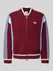Regular fit jack in gebreide look, model 'Wicons' van adidas Originals Bordeaux - 26