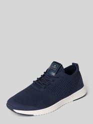Sneakersy o niskim kroju ze strukturyzowaną powierzchnią stretch od Marc O'Polo - 10