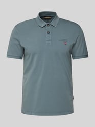 Regular Fit Poloshirt mit Label-Stitching Modell 'elbas' von Napapijri - 22