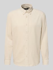 Regular fit vrijetijdsoverhemd van puur katoen van Marc O'Polo Beige - 25