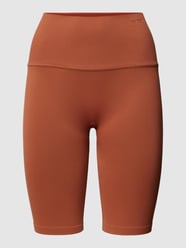 Korte broek met brede band van Saisei Bruin - 2