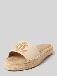 Sandały z logo model ‘POLLY’ od Lauren Ralph Lauren - 12