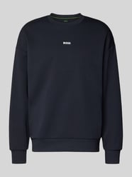 Regular Fit Sweatshirt aus Baumwoll-Mix Modell 'STENSON' von BOSS Green - 12