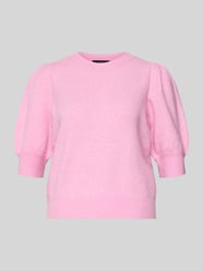 Regular fit gebreide pullover met crew neck model 'DOFFY' van VERO MODA Fuchsia - 19