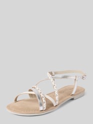 Ledersandalette mit schmalen Riemen von Tamaris - 11