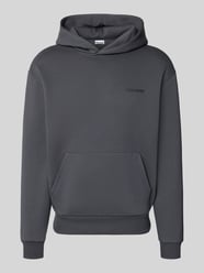 relaxed fit sweatshirt van katoenmix met kangoeroezak van REVIEW - 32