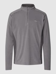 Sweter z polaru z kołnierzem model ‘Klamath’ od Columbia Szary - 24