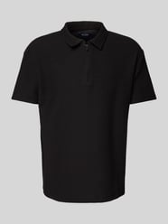 Regular Fit Poloshirt mit Reißverschluss von MCNEAL - 40