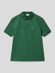 Poloshirt mit Label-Applikation von Lacoste Grün - 27