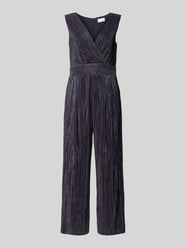 Jumpsuit mit Plisseefalten von Jake*s Cocktail Grau - 23