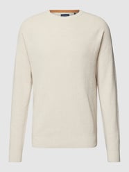 Pullover aus Baumwolle mit Raglanärmeln von Christian Berg Men Weiß - 9