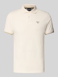Tailored fit poloshirt van puur katoen van Barbour - 33