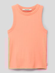 Top met bandjes en ribboorden van Garcia Rood - 4