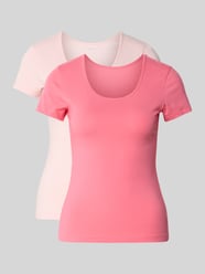 slim fit t-shirt set van katoenmix in set van 2 van HUGO - 1