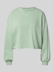 Sweter o kroju relaxed fit z wyhaftowanym logo model 'Chill' od Nike - 13