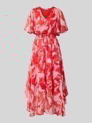 Tailliertes Maxikleid mit Allover-Muster von s.Oliver RED LABEL - 3