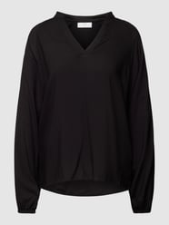 Blouse van viscose van Fynch-Hatton Zwart - 33