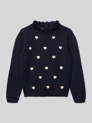 Regular fit shirt met lange mouwen in gebreide look van Blue Seven - 9