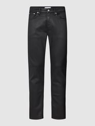 Skinny Fit Jeans mit 5-Pocket-Design von Calvin Klein Jeans Schwarz - 33