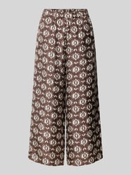 Spodnie materiałowe z czystego jedwabiu model ‘TORTONA’ od Weekend Max Mara - 40