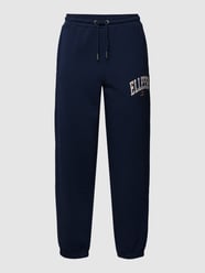 Sweatpants mit Label-Stitching Modell 'CAMMINA' von Ellesse Blau / Türkis - 10