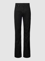 Slim straight fit jeans in 5-pocketmodel van Levi's® Zwart - 20