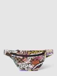 Bauchtasche mit Allover-Print Modell 'TAGGED UP' von Sprayground Braun - 6