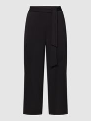 Broek met strikdetail van Kaffe Zwart - 42