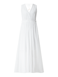 Maxikleid in Wickel-Optik Modell 'Voile' von ILSE JACOBSEN Weiß - 43
