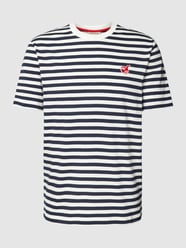 T-shirt met streepmotief van Scotch & Soda Wit - 39
