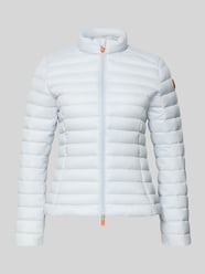 Slim fit gewatteerd jack gevoerde opstaande kraag model 'Carly' van Save The Duck - 8