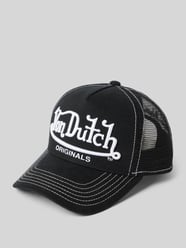 Trucker-Cap mit Label-Stitching Modell 'RIVERSIDE' von Von Dutch Schwarz - 18