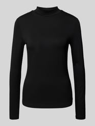 Bluzka z długim rękawem o kroju slim fit z mieszanki wiskozy od s.Oliver RED LABEL - 36