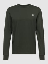 Longsleeve mit Logo-Print Modell 'Laurel' von Fred Perry Grün - 17