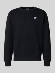 Bluza z wyhaftowanym logo i okrągłym dekoltem od Nike - 37