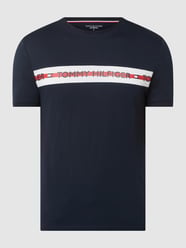T-shirt met logoprint van Tommy Hilfiger Blauw / turquoise - 34