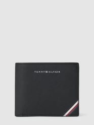 Portemonnee met labelopschrift, model 'CENTRAL' van Tommy Hilfiger Zwart - 5