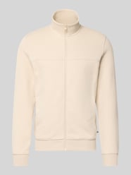 Regular Fit Sweatjacke aus Baumwoll-Mix von s.Oliver RED LABEL Beige - 30