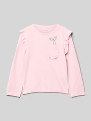 Sweatshirt mit Motiv-Print von Blue Seven Pink - 21