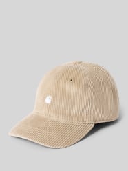 Basecap mit Logo-Stitching Modell 'Harlem' von Carhartt Work In Progress Beige - 4