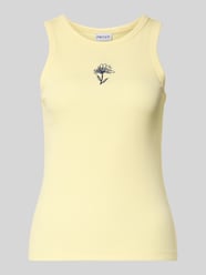 Top o kroju slim fit z mieszanka bawełny model 'MAY' od PIECES - 33