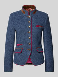 Blazer mit Stehkragen von WHITE LABEL Blau - 13