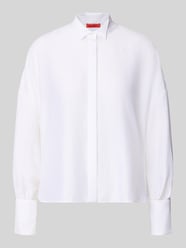 Regular fit blouse met lange mouwen van lyocellmix model 'ADESSO' van MAX&Co. - 41