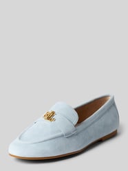 Loafersy z naturalnej skóry bydlęcej od Lauren Ralph Lauren - 45