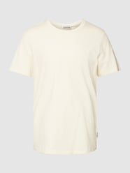 T-Shirt mit Rundhalsausschnitt Modell 'JAAMES' von Armedangels Beige - 35