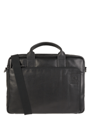Laptoptasche aus Leder Modell 'Hyde Park' von Strellson Schwarz - 31
