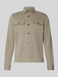 Overhemdjack met drukknoopsluiting van MCNEAL Beige - 35