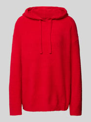 Hoodie aus Teddyfell von Jake*s Casual Rot - 36